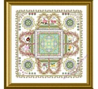 CHAT-166 The Rosarium Mandala (схема)